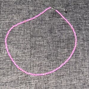 Mica Crystal Beaded Necklace
